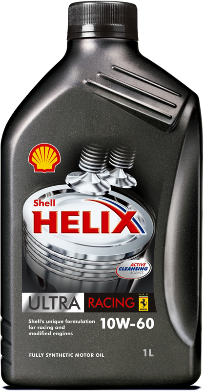 Масло моторное SHELL Helix Ultra Racing 10W-60 1л